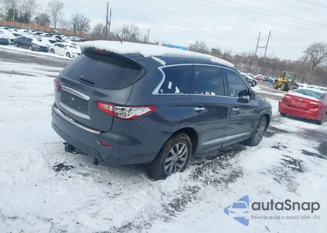 2013 Infiniti Jx35 from USA, damaged, VIN 5N1AL0MM3DC332572